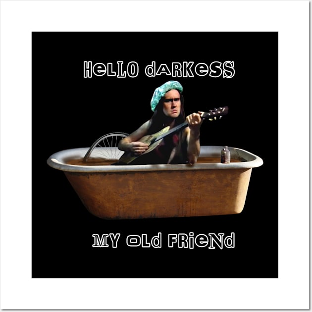 Hello Darkness Neil Young Ones Wall Art by Loganferret